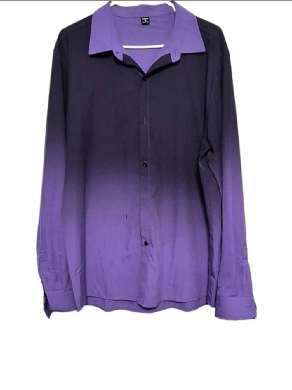 MANFINITY Purple Button Down Shirt Size XL